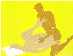The posture of the bow Kamasutra: The posture of the bow